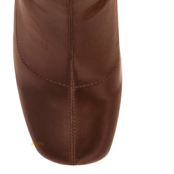 Katy Perry “The Uplift OTK Boot” Brown Platform Knee-High Boots - Picture 5 of 5